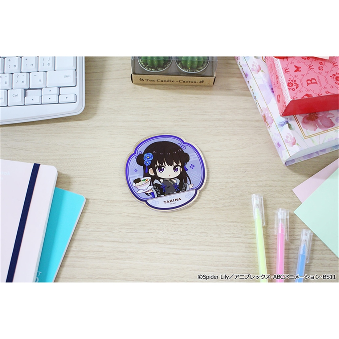 リコリス・リコイル ぷちちょこアクリルコースター 井ノ上たきな チャイナver.