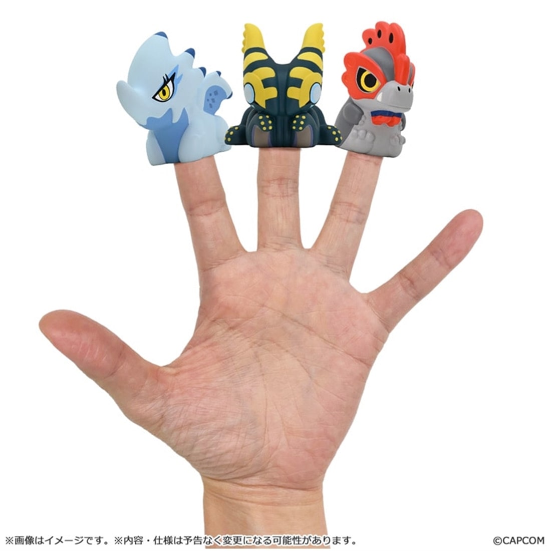 モンスターハンター カプコンフィギュアビルダー フィンガーパペット Vol.3 【1BOX】