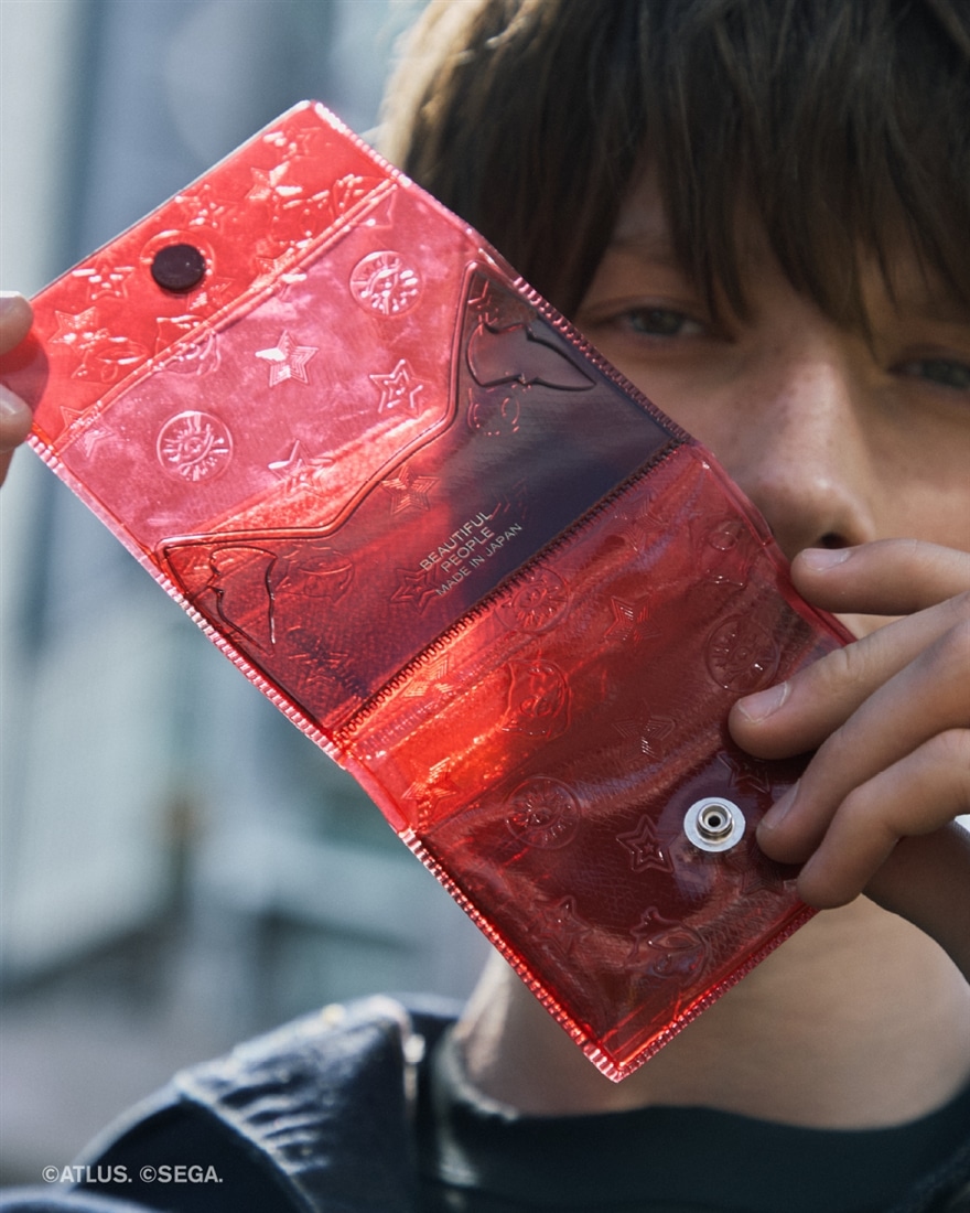 beautiful people×P5R nothing to hide miniwallet red(red