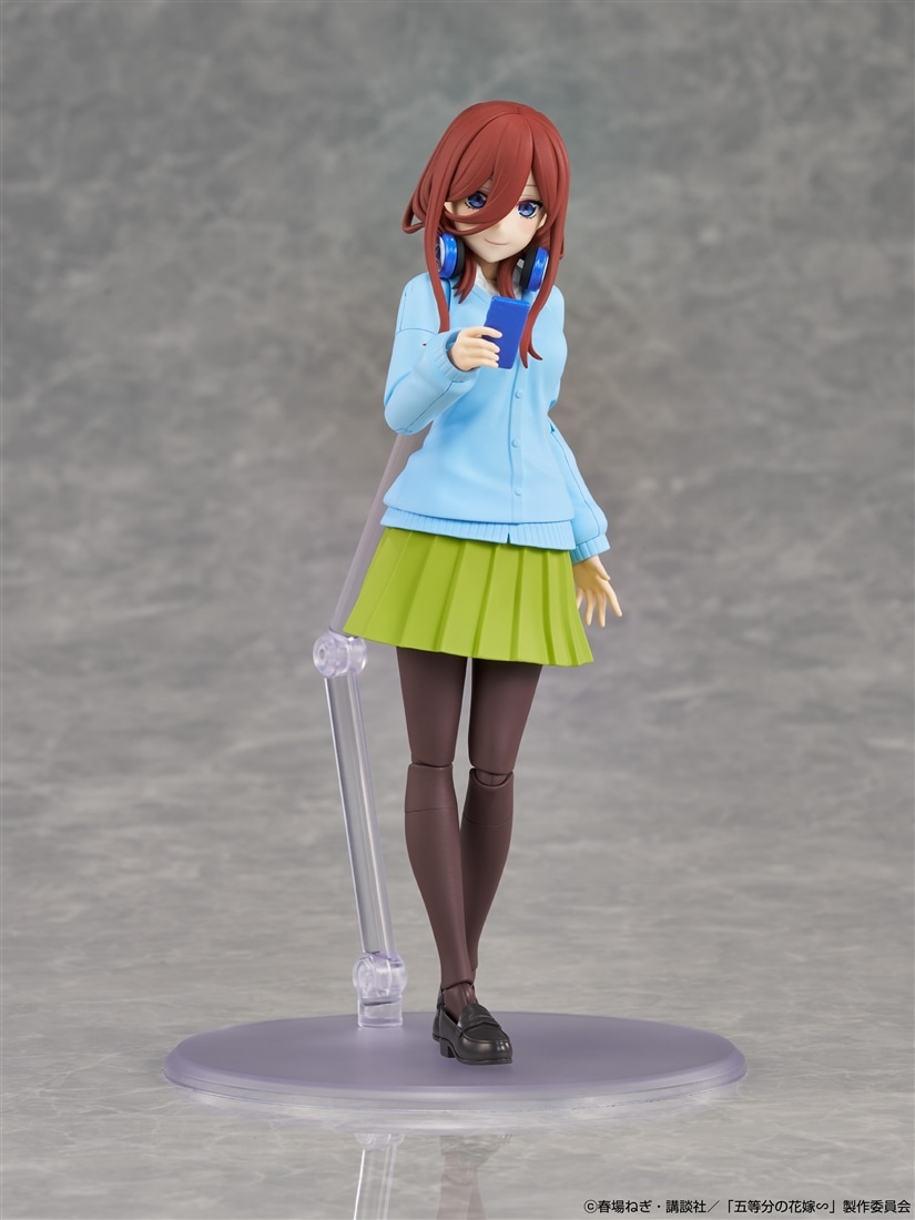 Kyunites 中野三玖 フィギュア ポストカード付き 限定特典付き】KADOKAWA PLASTIC MODEL SERIES 「五等分の花嫁