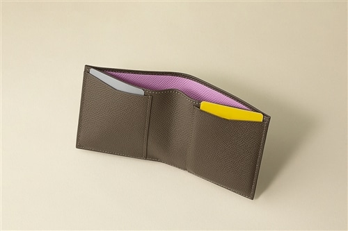 nana MINI WALLET ダークグレージュ×ピンク: その他グッズ | カドスト