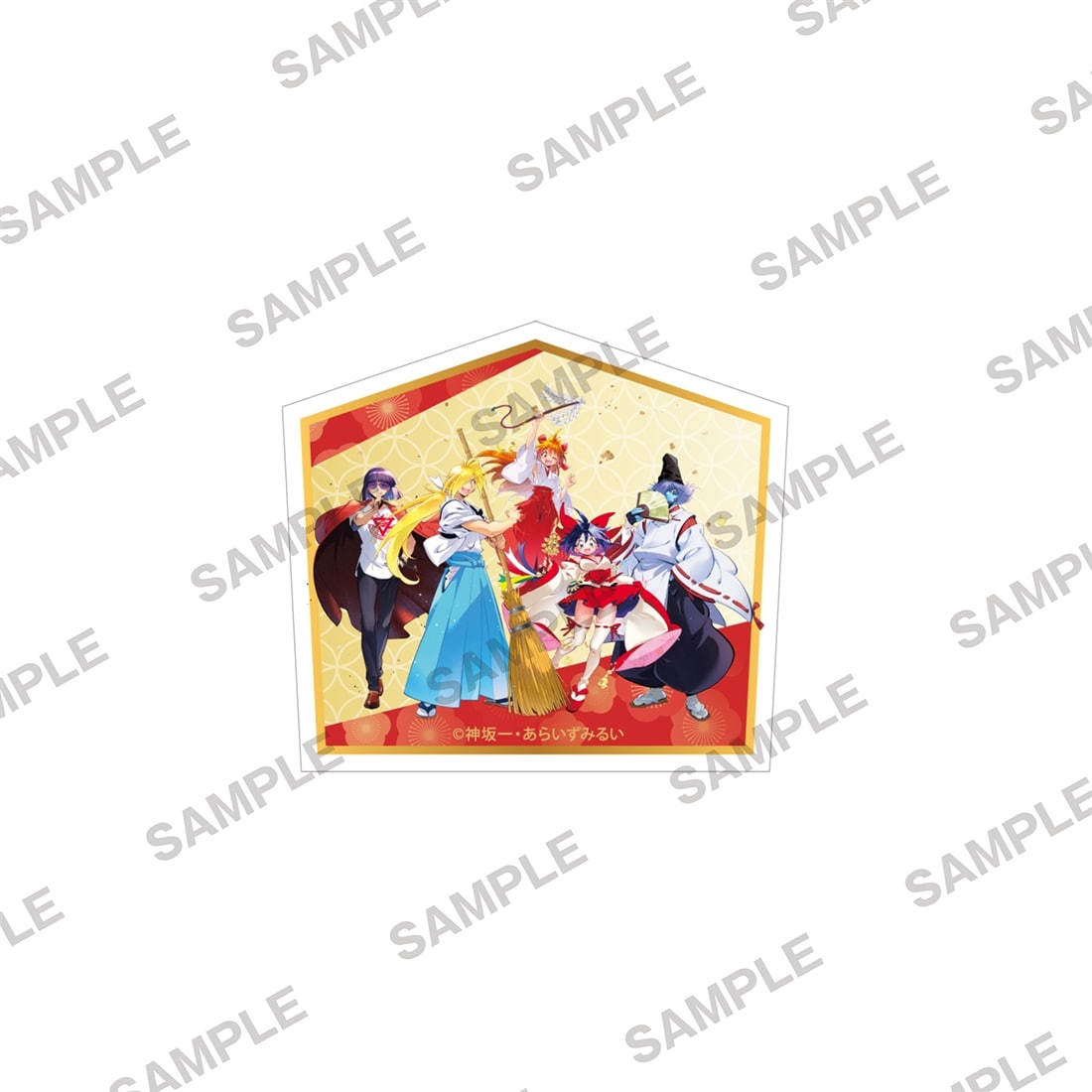 原作35周年記念】『スレイヤーズ』ステッカーセット 巫女シリーズver