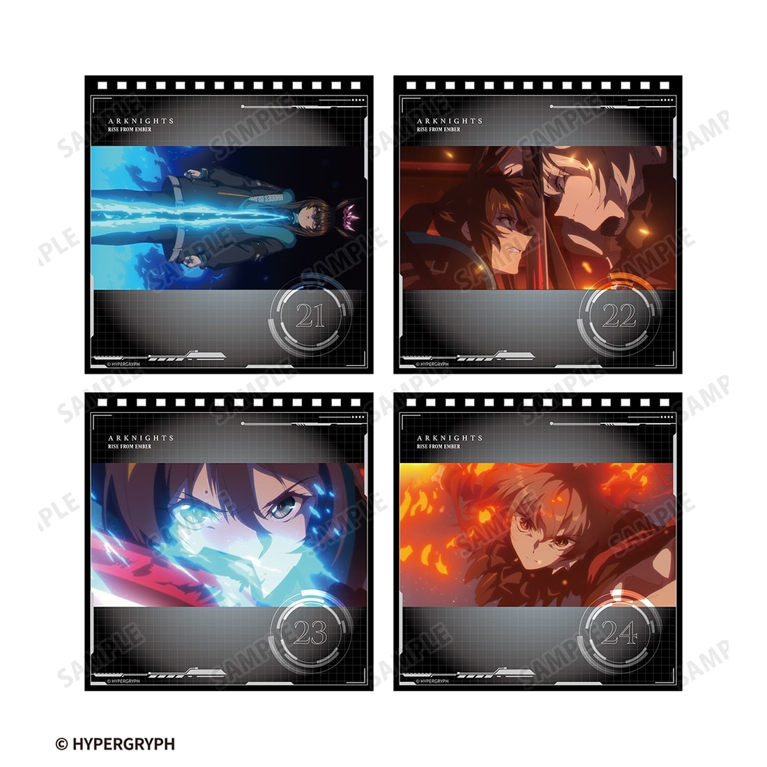 アークナイツ【焔燼曙明/RISE FROM EMBER】 日めくりカレンダー