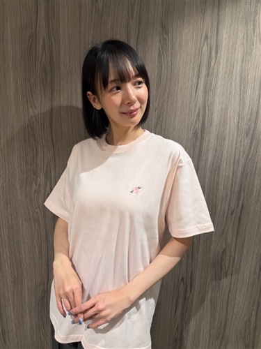 サクラナイツ 桜刺繍Tシャツ ベビーピンク/Sサイズ ベビーピンク S