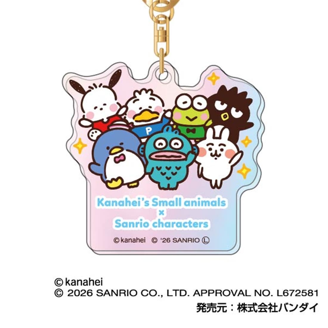 カナヘイの小動物×サンリオキャラクターズ オーロラアクリル