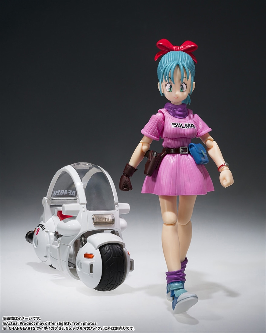 ドラゴンボール CHANGEARTS ホイポイカプセルNo.9 ブルマのバイク