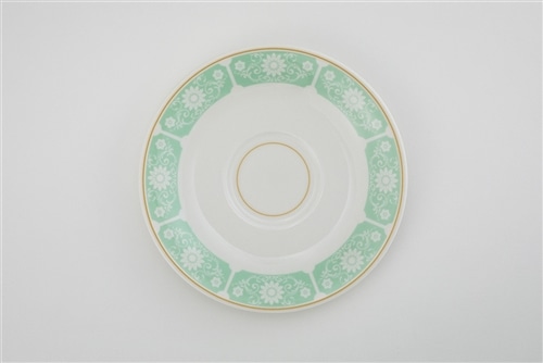 『二度目の異世界、少年だった彼は年上騎士になり溺愛してくる』　ルークとサラのペアカップ＆ソーサー