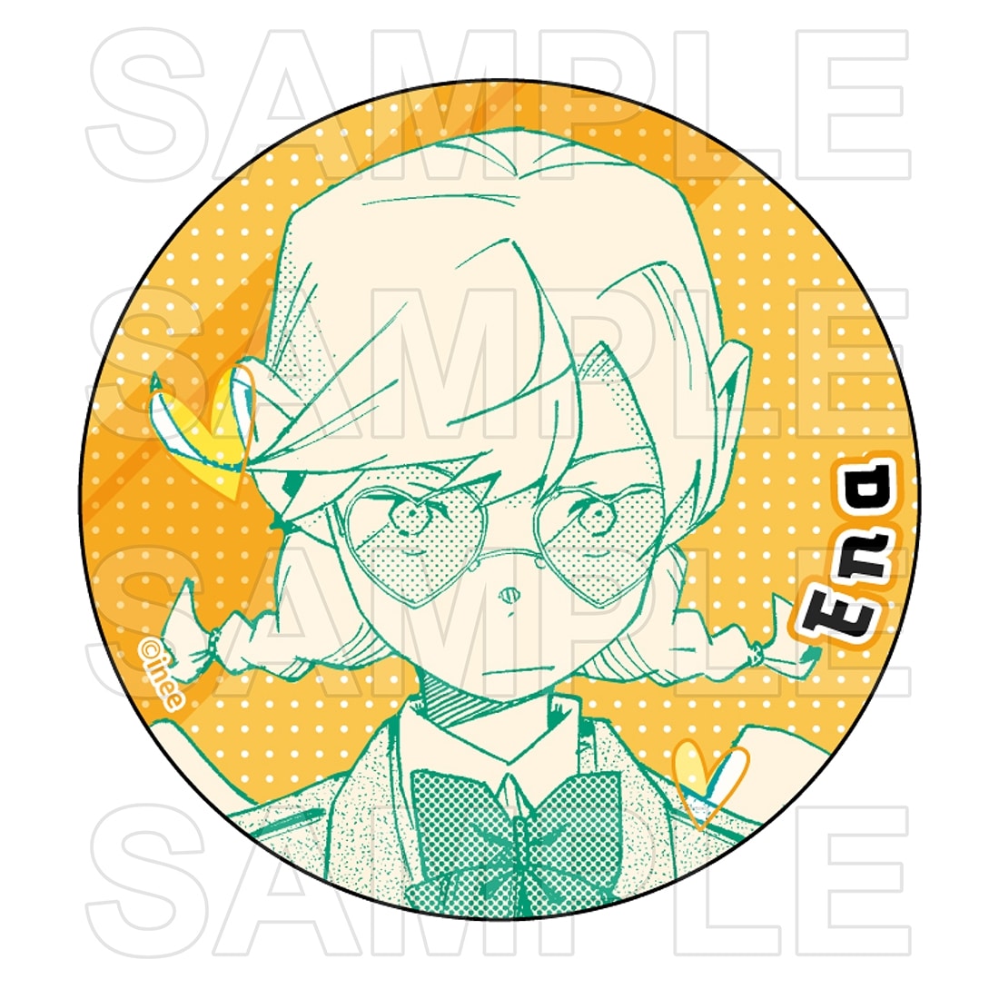 ラブ・バレット トレーディンググリッター缶バッジ vol.1(単品