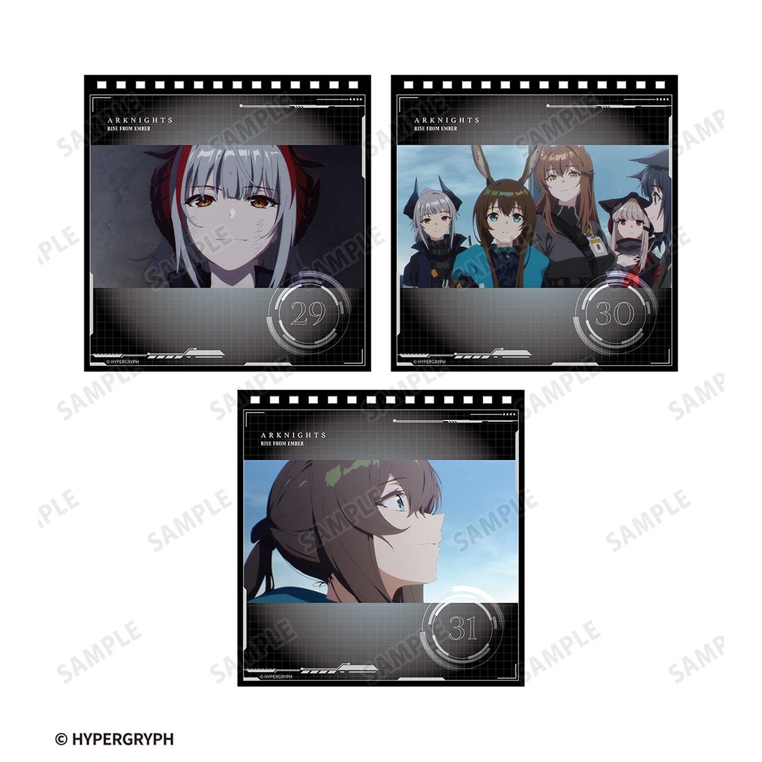 アークナイツ【焔燼曙明/RISE FROM EMBER】 日めくりカレンダー