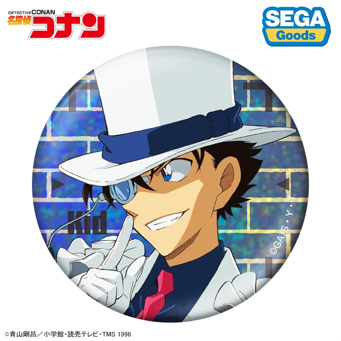 名探偵コナン ビジュアルホログラム缶バッジ Vol.1: グッズ・文具