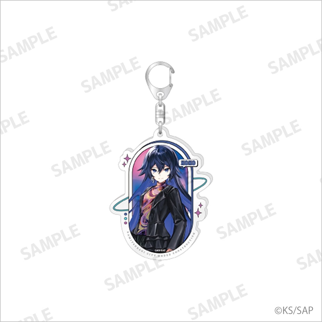 神椿市建設中。 トレーディングアクリルキーホルダー（等身/全10種