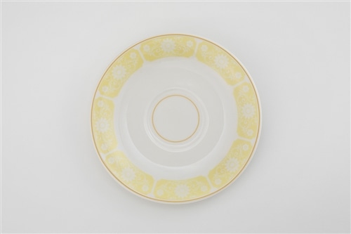 『二度目の異世界、少年だった彼は年上騎士になり溺愛してくる』　ルークとサラのペアカップ＆ソーサー