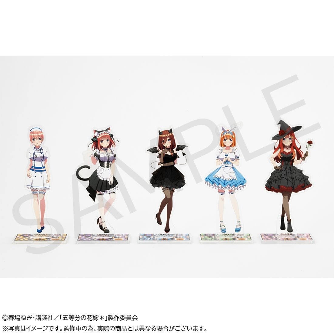 「五等分の花嫁＊」ホログラムアクスタプレート 中野二乃