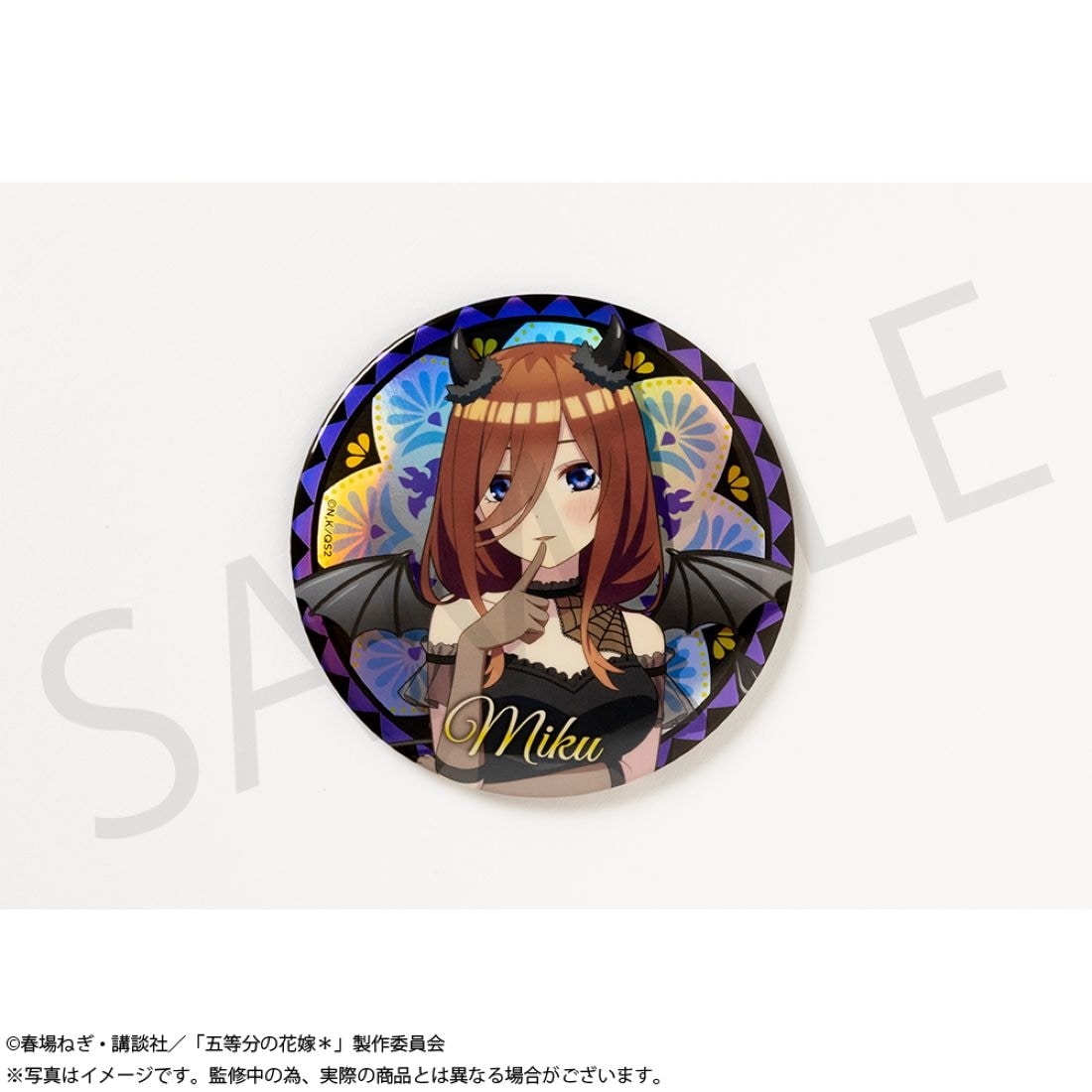 「五等分の花嫁＊」トレーディングホログラム100mm缶バッジ BOX