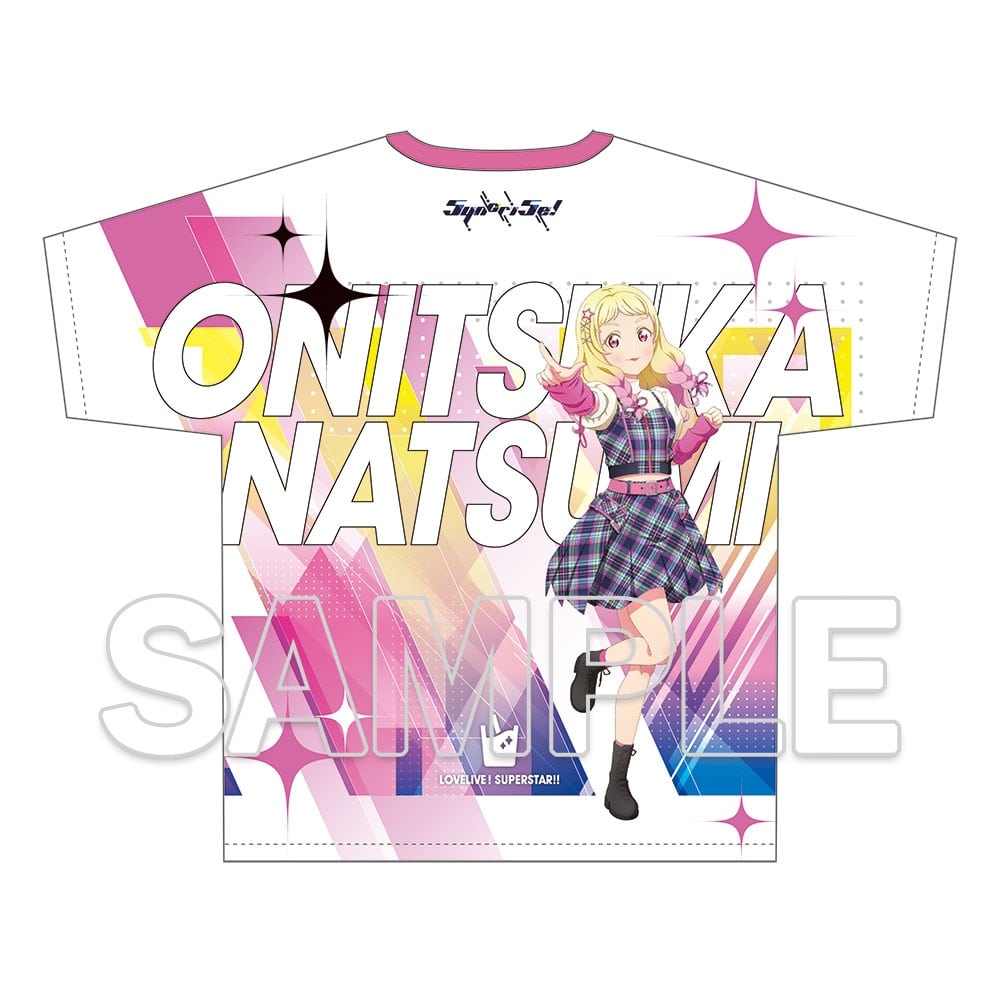 【会場先行】『ラブライブ！スーパースター!!』フルグラフィックTシャツ Ver.心・技・体！極上大冒険!! 鬼塚 夏美