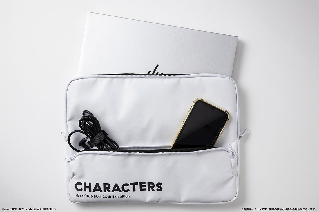 abec/BUNBUN 20th Exhibition CHARACTERS マルチケース キービジュアル