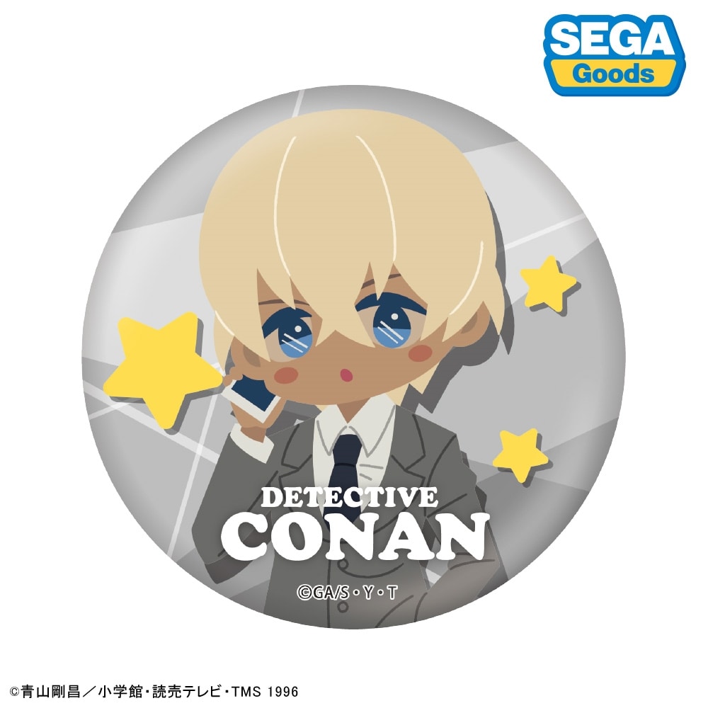 名探偵コナン 缶バッジ みんなといっしょ-けいさつへん- Vol.2　Box