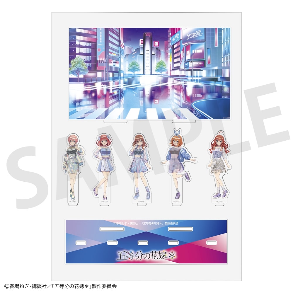 【事後通販】 「五等分の花嫁＊」アクリルジオラマ Y3K