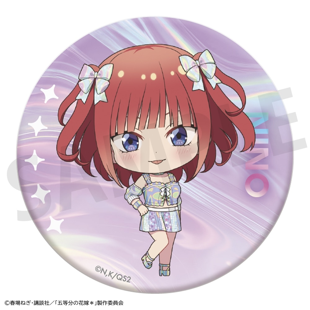 【事後通販】 「五等分の花嫁＊」トレーディングキラキラ缶バッジミニ BOX