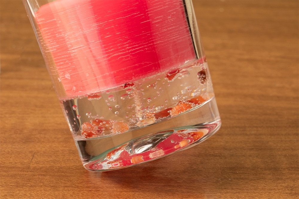 TAMICO.　アロマキャンドル3個セット＆キャンドルスタンド