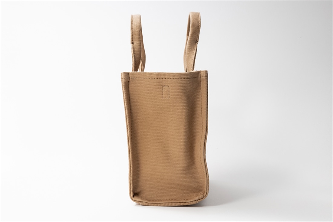 ワタナベ薫「MY LIFE IS MINE トートバッグ」<キャメル>