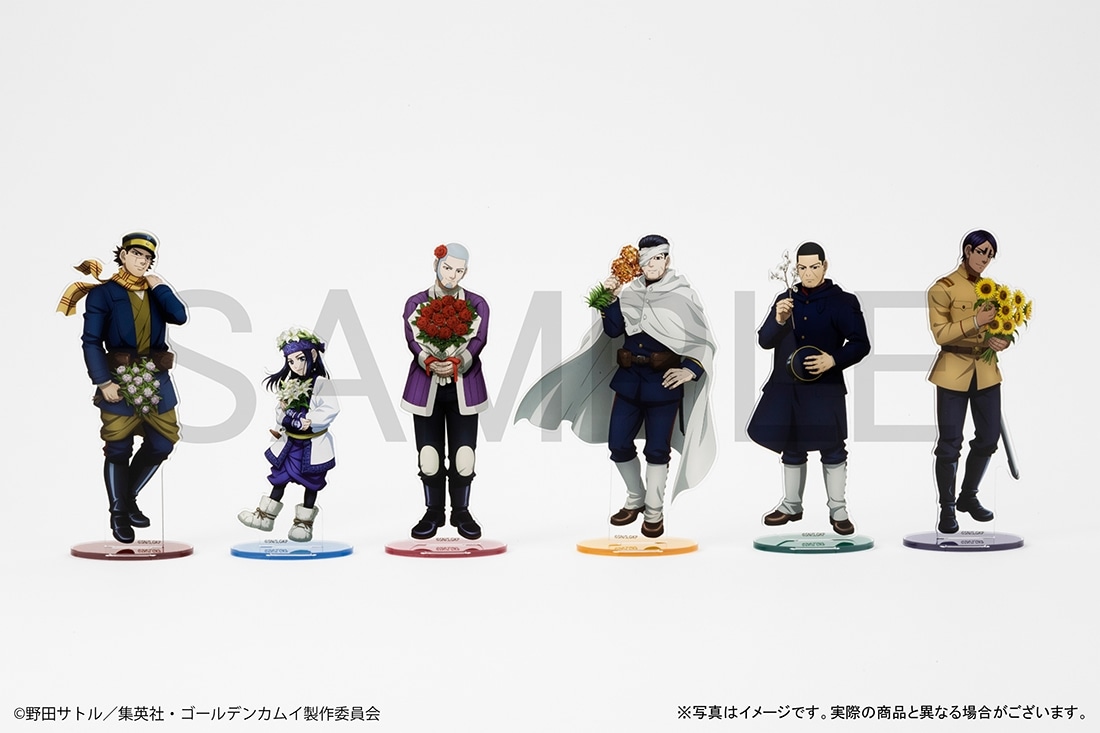 TVアニメ『ゴールデンカムイ』 アクリルスタンド 花ver. 鯉登少尉