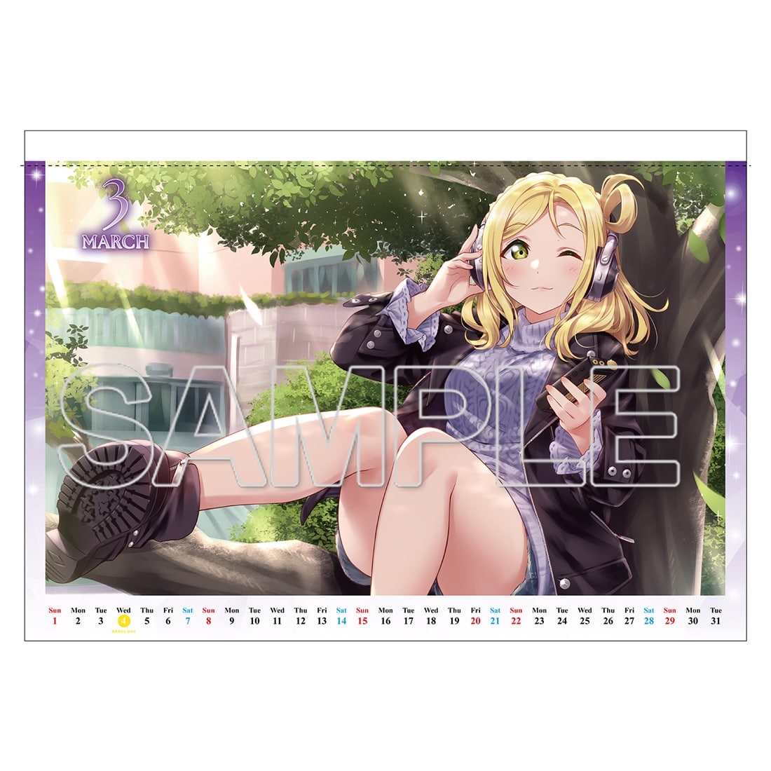 【二次受注】『ラブライブ！サンシャイン!!』 カレンダー 2026