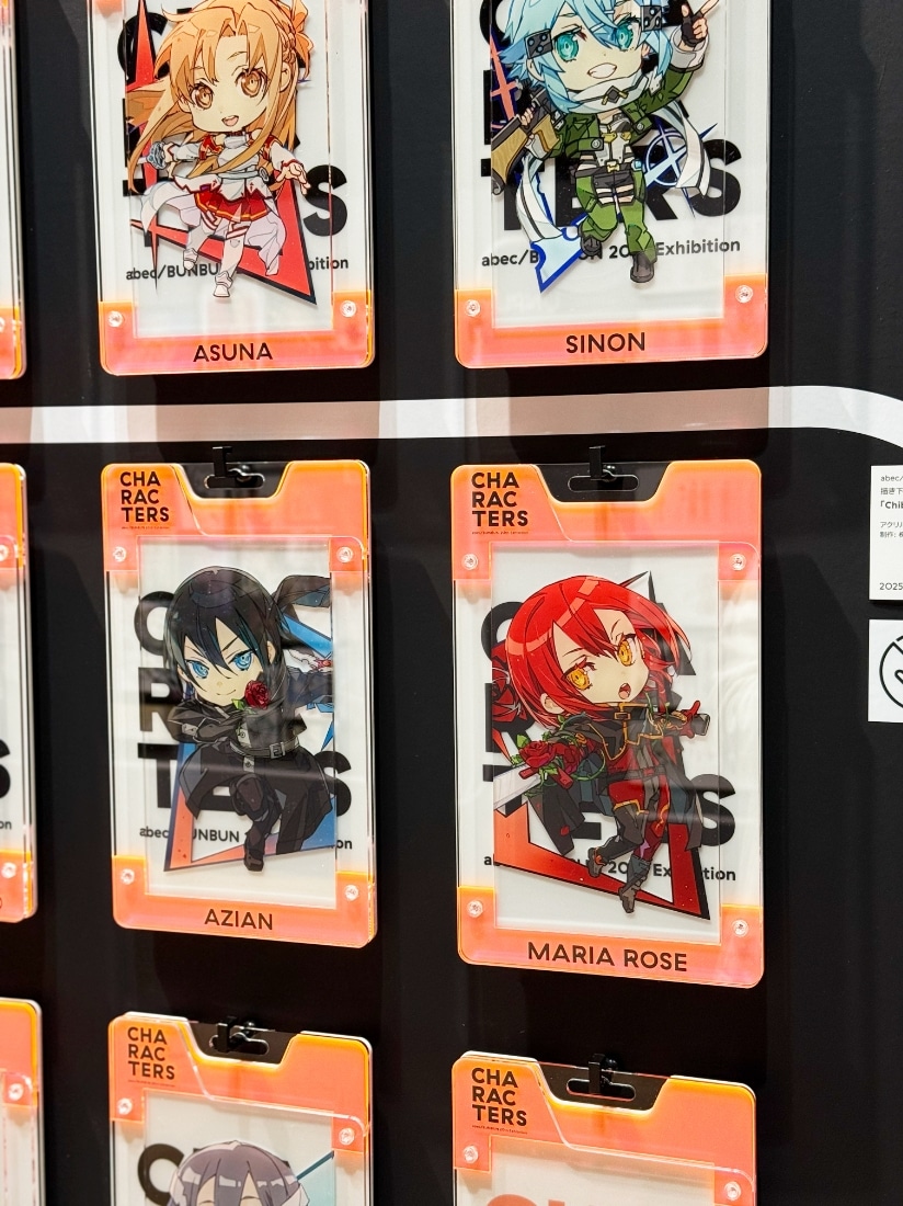 【抽選販売】abec/BUNBUN 20th Exhibition CHARACTERS 展示品販売 Chibi CHARACTERS Cards　『薔薇のマリア』マリアローズ