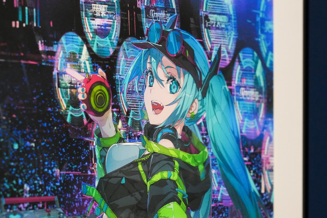 【抽選販売】abec/BUNBUN 20th Exhibition CHARACTERS 展示品販売 HATSUNE MIKU Digital Stars 2024 メインビジュアル