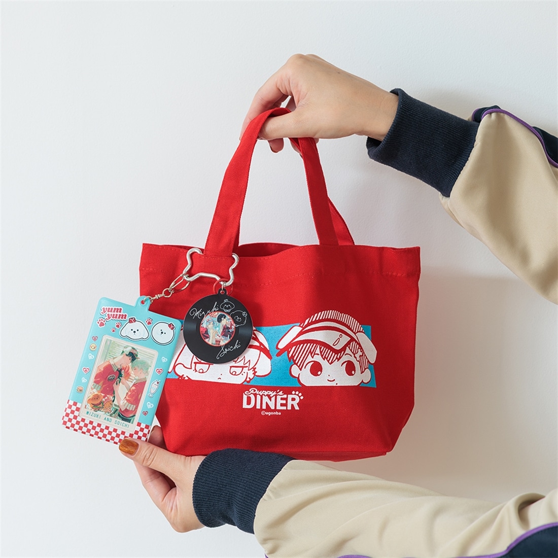 泉月と聡一「Puppy's DINER」ブロマイドホルダー