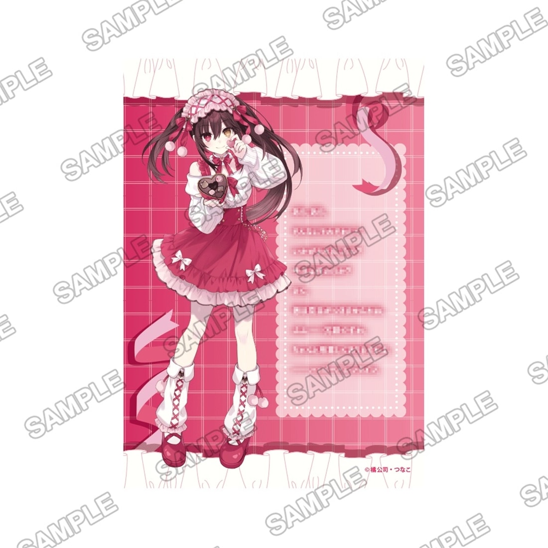【二次受注】『デート・ア・ライブ』狂三バレンタイン2026 描き下ろしバレンタイングッズセット