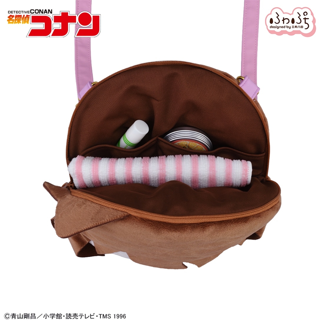 名探偵コナン 灰原哀 ふわぷち フェイスショルダーバッグ（M）