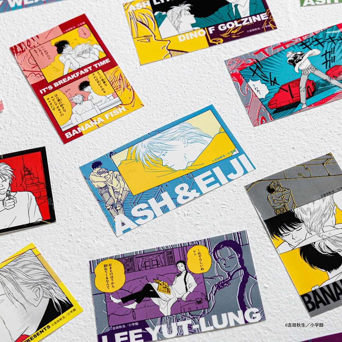 BANANA FISH トレーディングコマステッカー PACK PACK