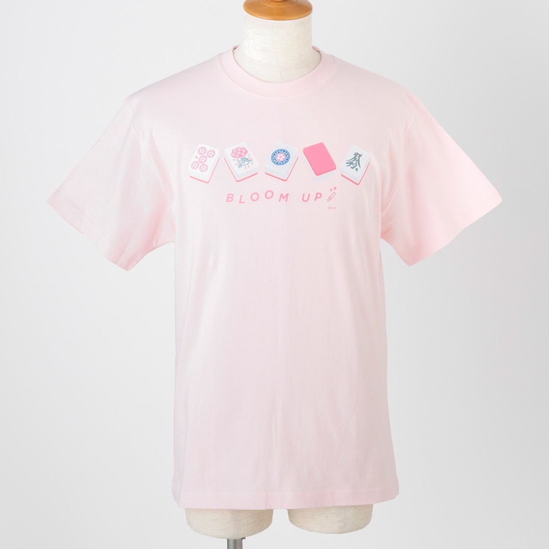 「サクラ牌」BLOOM UP Tシャツ ベビーピンク　Sサイズ ベビーピンク S
