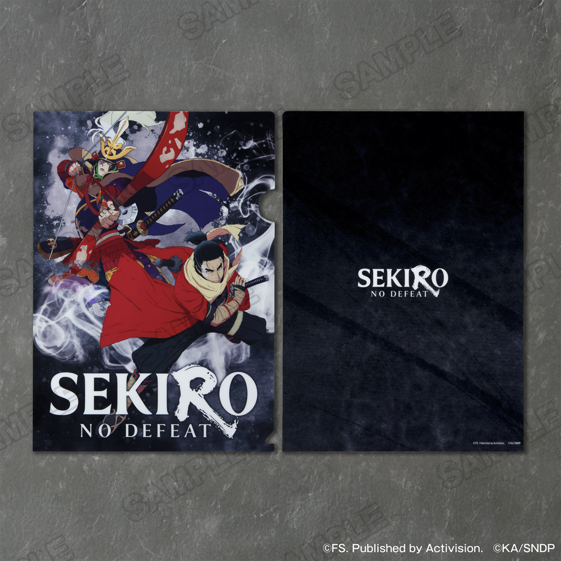 『SEKIRO: NO DEFEAT』A4クリアファイルセット