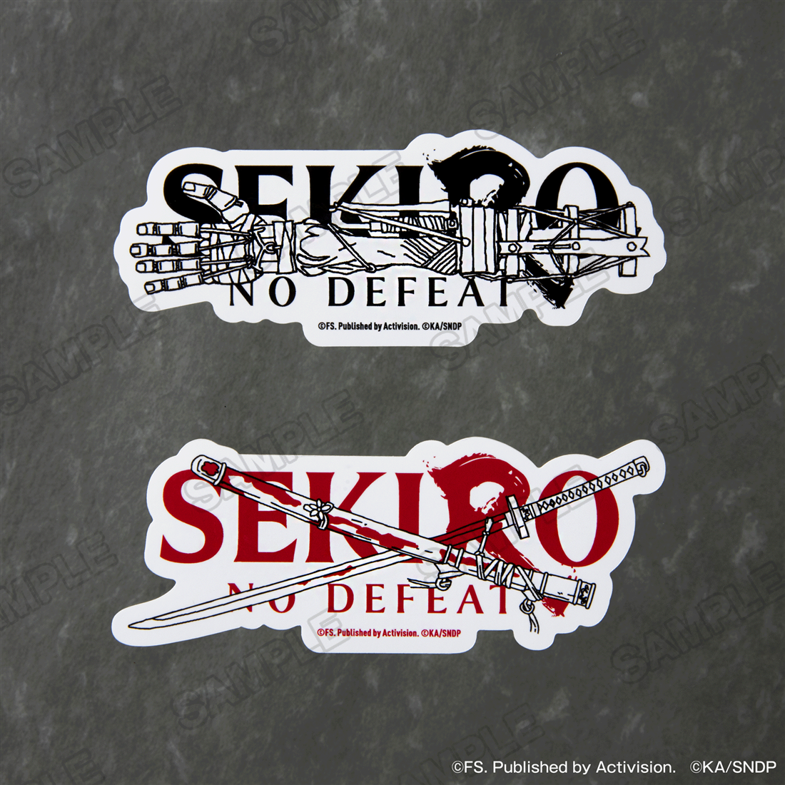 『SEKIRO: NO DEFEAT』ステッカーセット