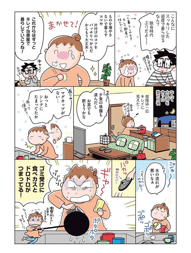 面倒くさがりの自分を認めたら部屋がもっとキレイになりました 三日坊主の後回し虫退治術