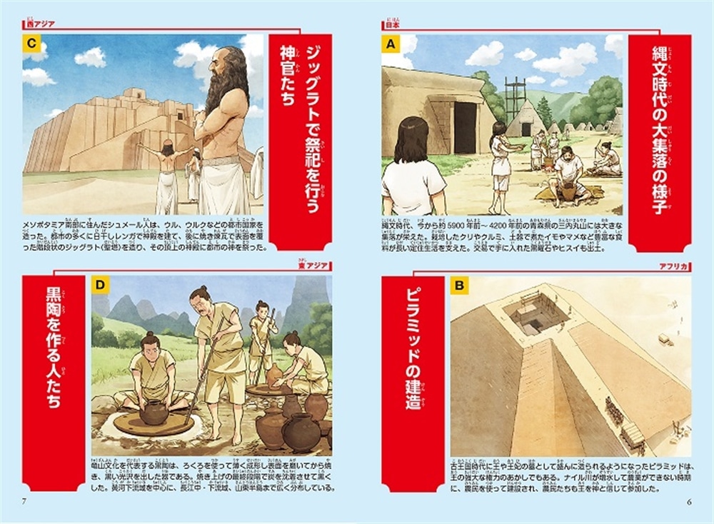 角川まんが学習シリーズ　世界の歴史　１ 人類誕生と古代の王国 七〇〇万年前～紀元前六〇〇年