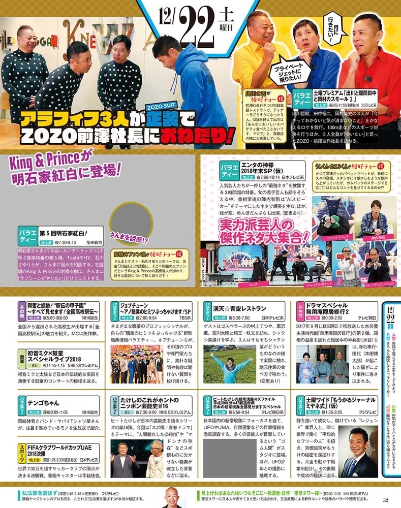 月刊ザテレビジョン　首都圏版　２０１９年２月号