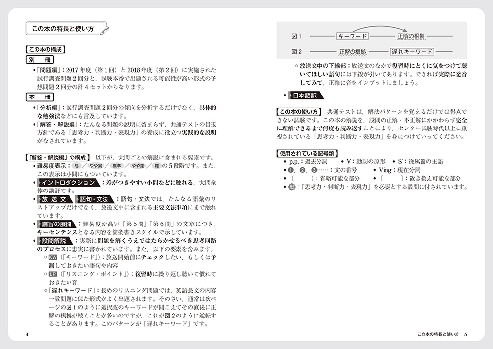 大学入学共通テスト　英語［リスニング］予想問題集