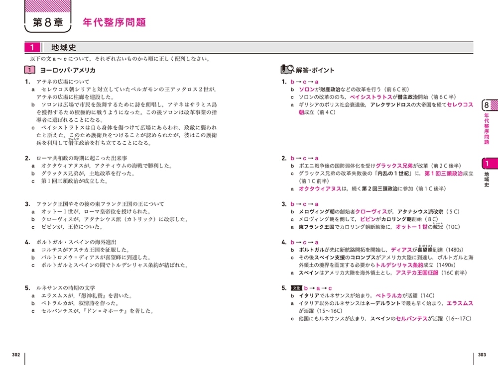 大学入学共通テスト　世界史Bの点数が面白いほどとれる一問一答