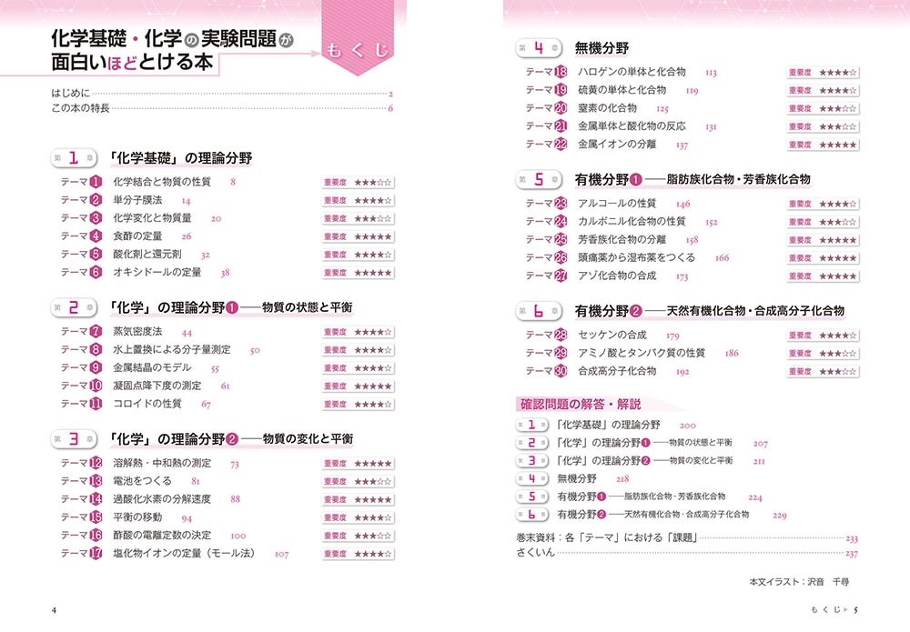 化学基礎・化学の実験問題が面白いほどとける本