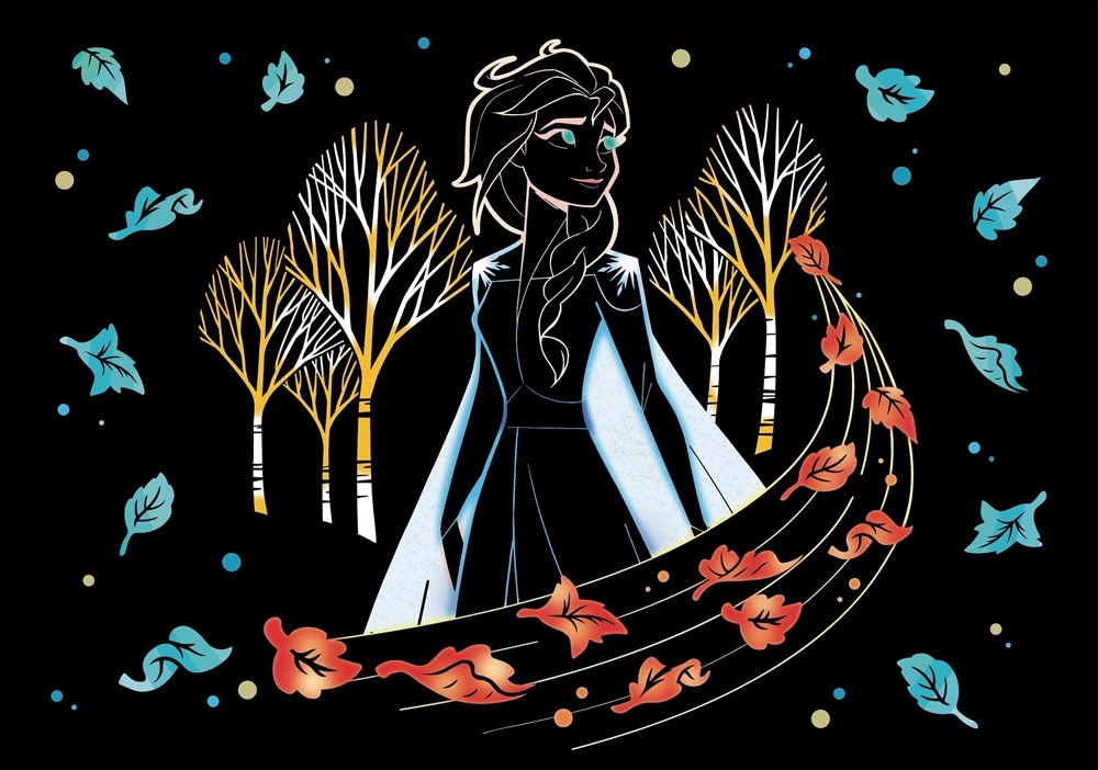 アナと雪の女王2　スクラッチアート