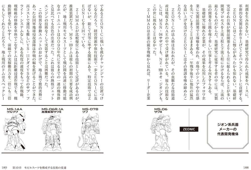 機動戦士ガンダム　ジオン軍事技術の系譜 ジオン軍の遺産 U.C.0079‐0096