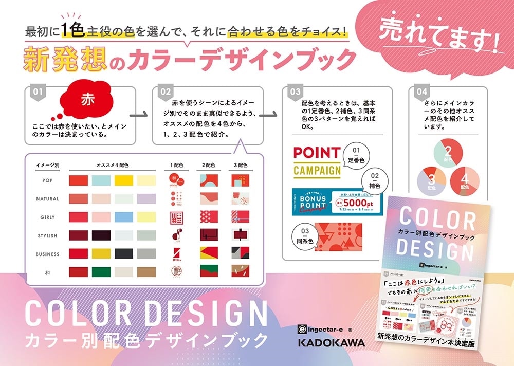 COLOR DESIGN カラー別配色デザインブック