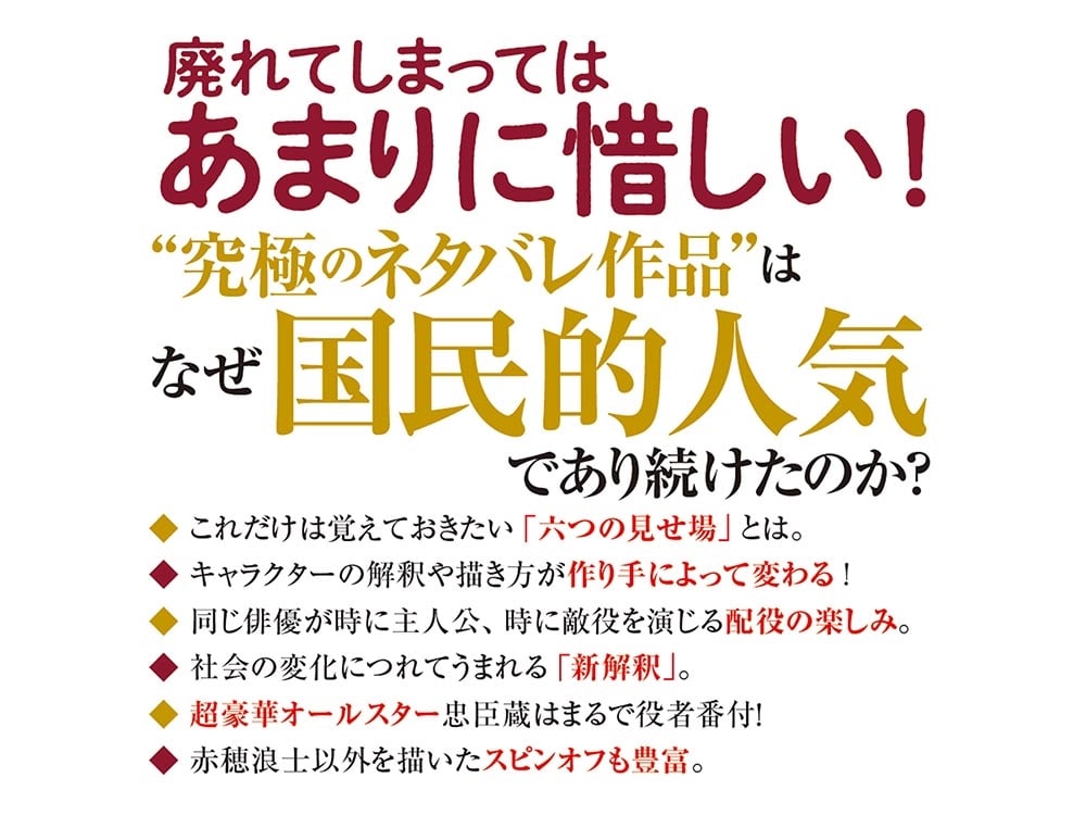 忠臣蔵入門 映像で読み解く物語の魅力