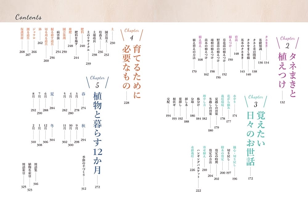 植物を育てる楽しみとコツがわかる 「園芸」の基本帖