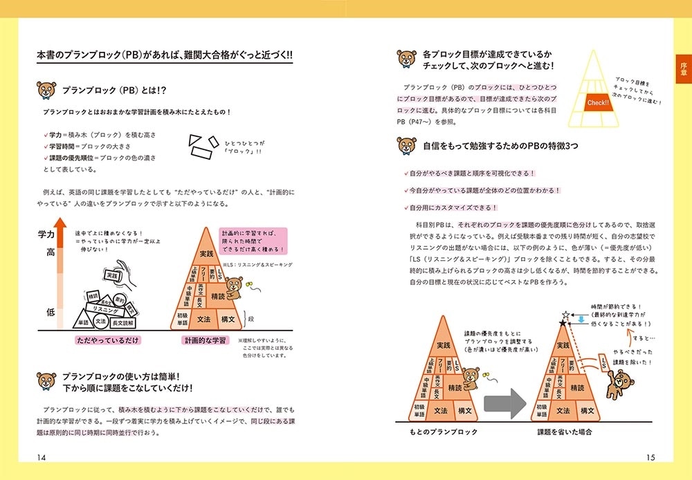 プランブロック式　ゼロから理系難関大学に合格できる　戦略的学習計画法