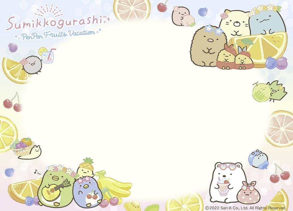 すみっコぐらし　おてがみスタンプセット