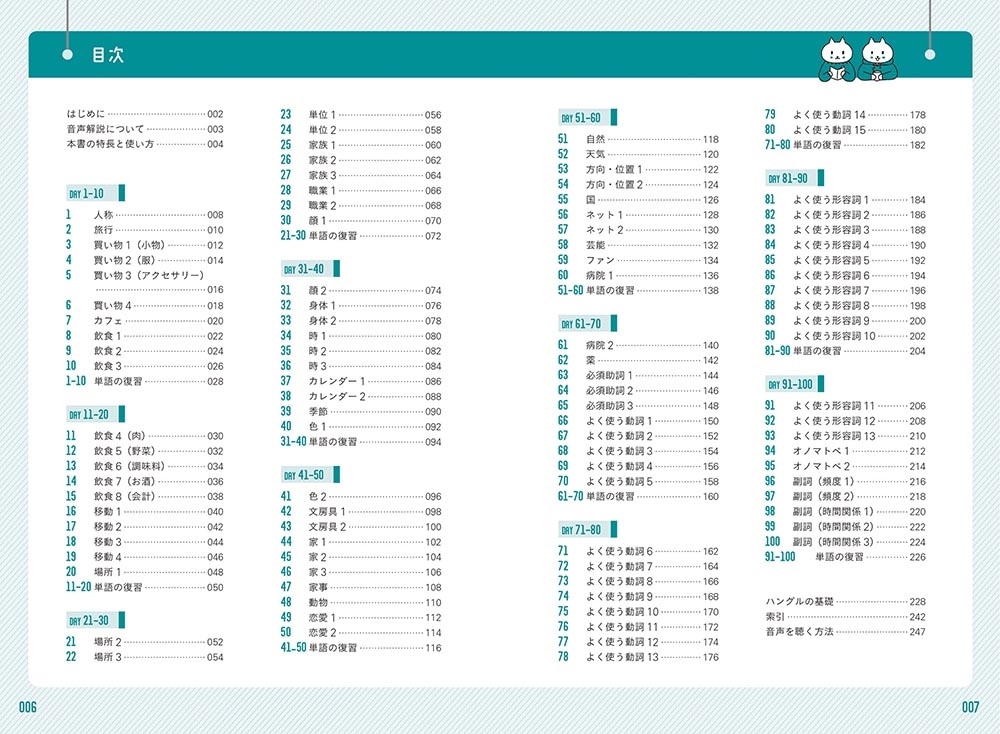 100日でネイティブのように話せる韓国語単語 音声解説付き